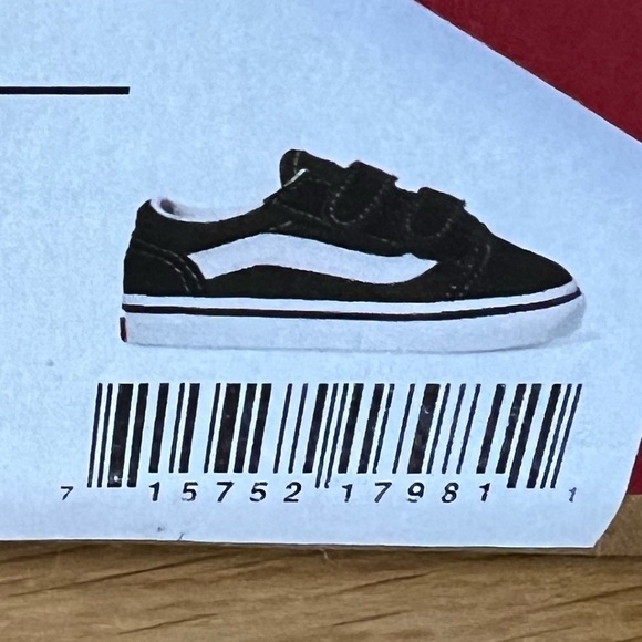 Vans Baby Infant Old Skool Shoes size 4 BNWT - Picture 5 of 5